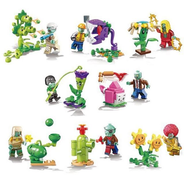 Plant VS Zombies Minifigure (Lego Compatible) | Shopee Malaysia