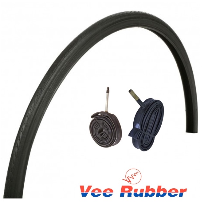 VEE RUBBER FIXIE TYRE 700 X 28 C ( 28-622 ) WITH TUBE