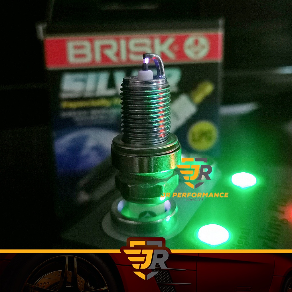 Brisk Silver Spark Plug Elantra I10 I20 I30 Tuscon Kancil Kelisa ...