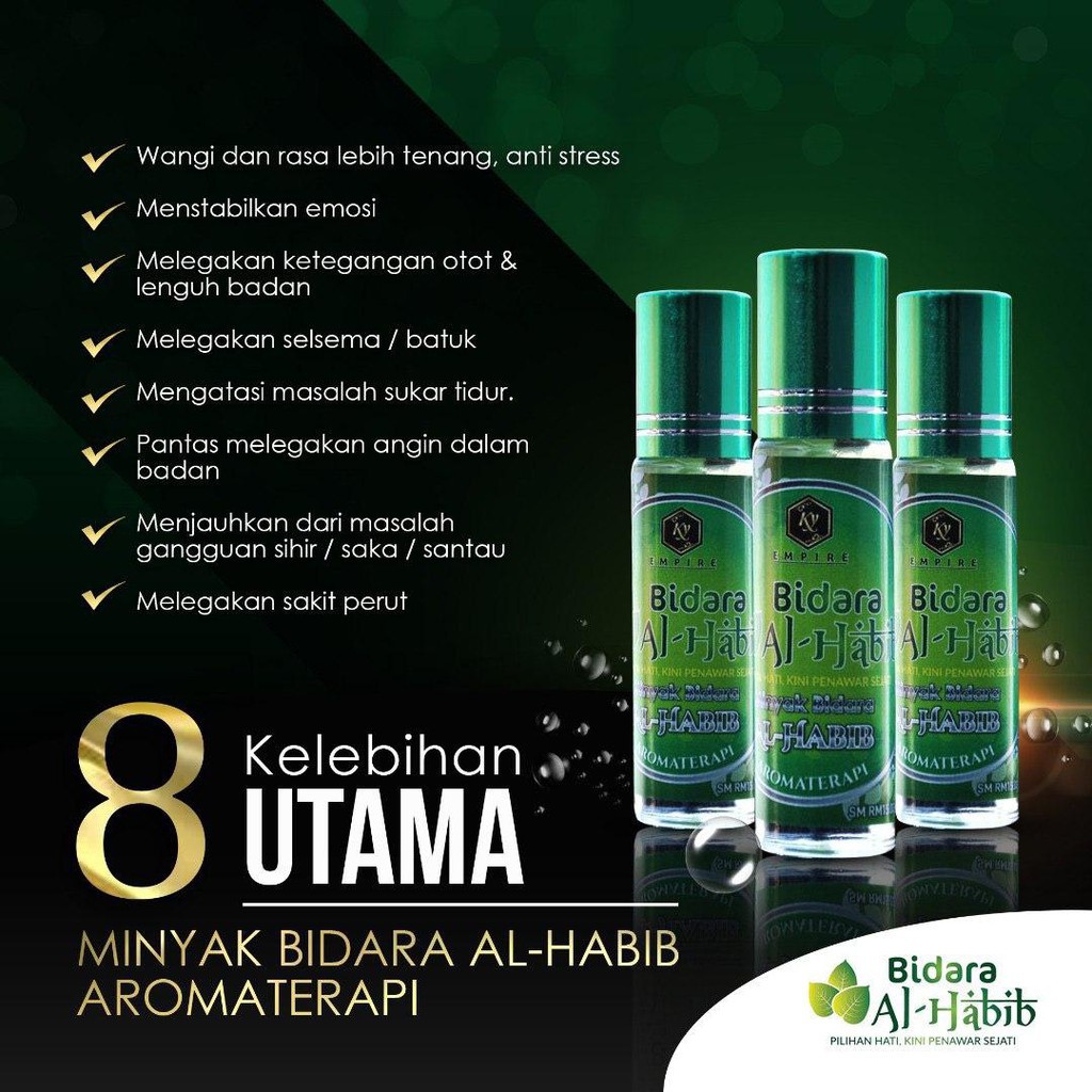 Buy Minyak Bidara Al Habib Aromaterapi Anti Sihir 10ml Wangi Seetracker Malaysia