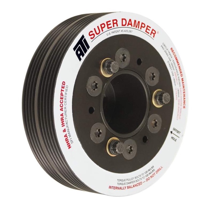 ATI Super Damper Street Crank Pulley Honda K20 K24