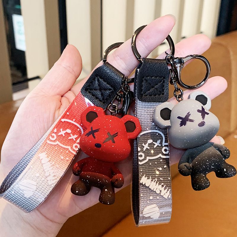 D007 Keychain Bear Pattern