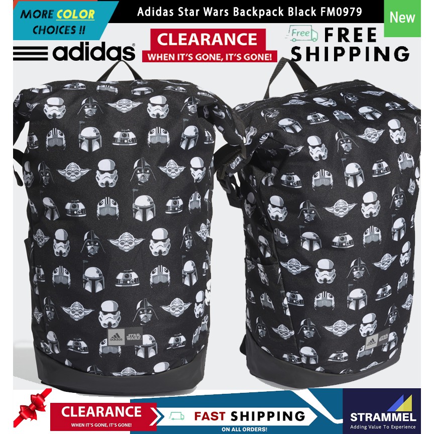 retirarse Final Escupir 100% Authentıc] Adidas Star Wars Backpack Black FM0979 For Kids Adult  [Ready Stock] | Shopee Malaysia