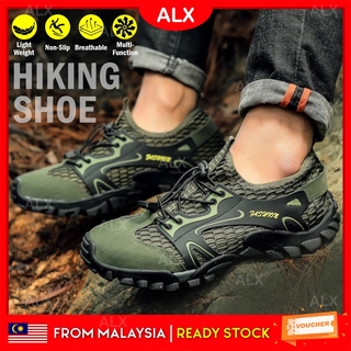 ALX Non-Slip Lightweight Sports Outdoor Hiking Shoes Trekking Mountain Climbing Shoe Kasut Mendaki Gunung