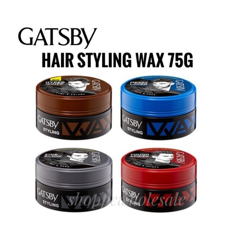 GATSBY Styling Wax 75g Shopee Malaysia
