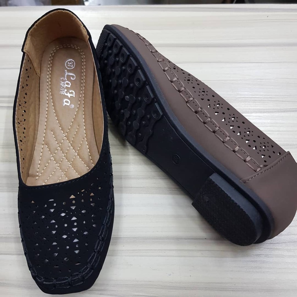 Kasut Wanita Bertutup Women Flat Shoes Fashion Saiz:36-41 ...