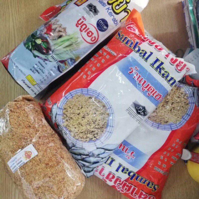 Ready Stock Sambal Ikan Budu Kelapa Goreng Nasi Kerabu Patani