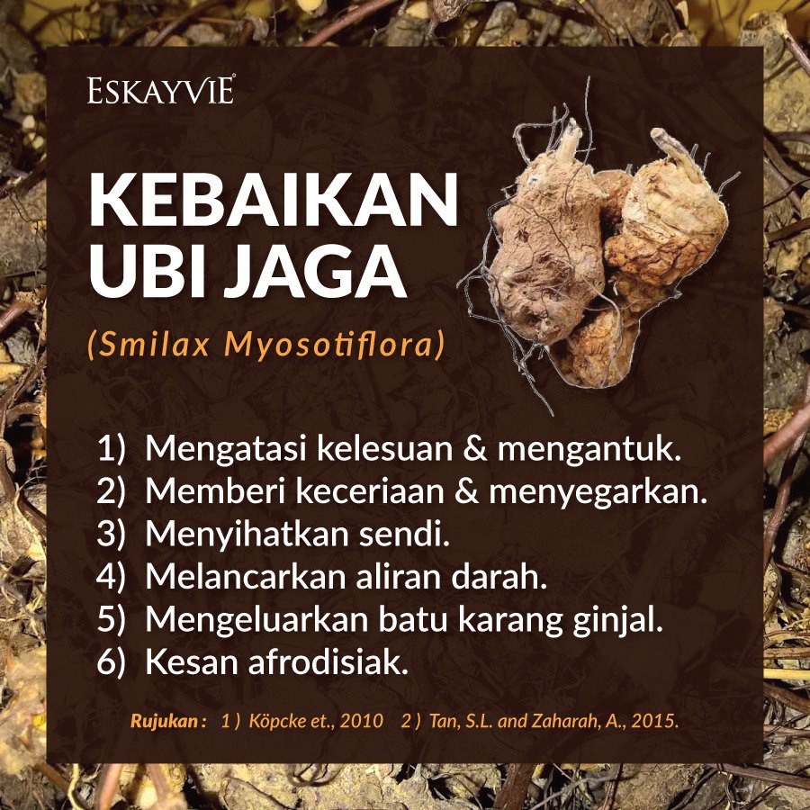 Cafe Afeeya Eskayvie Mengandungi Buah Ubi Jaga Tunjuk Langit Shopee Malaysia