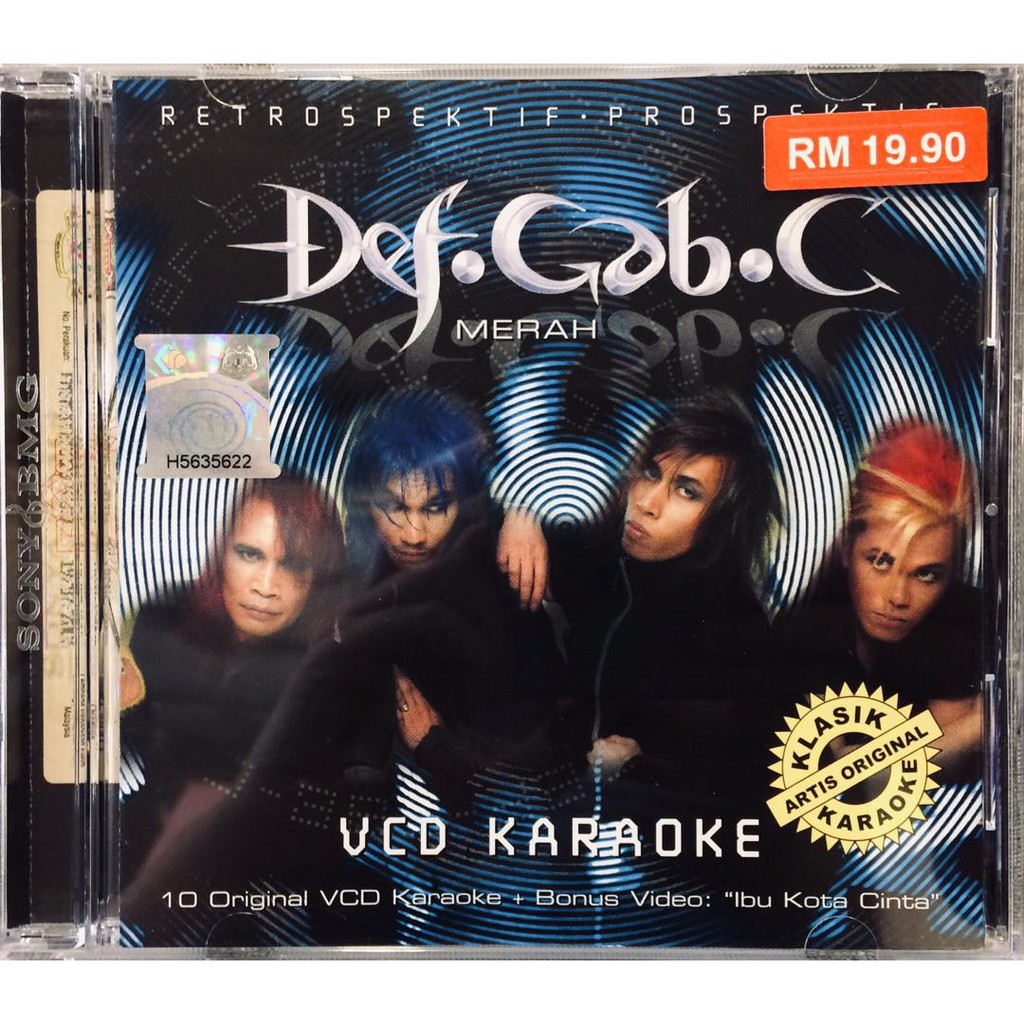 Vcd Album Def Gab C Merah Vcd Karaoke Shopee Malaysia
