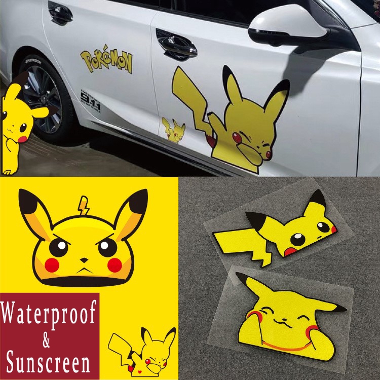 cartoon window stickers