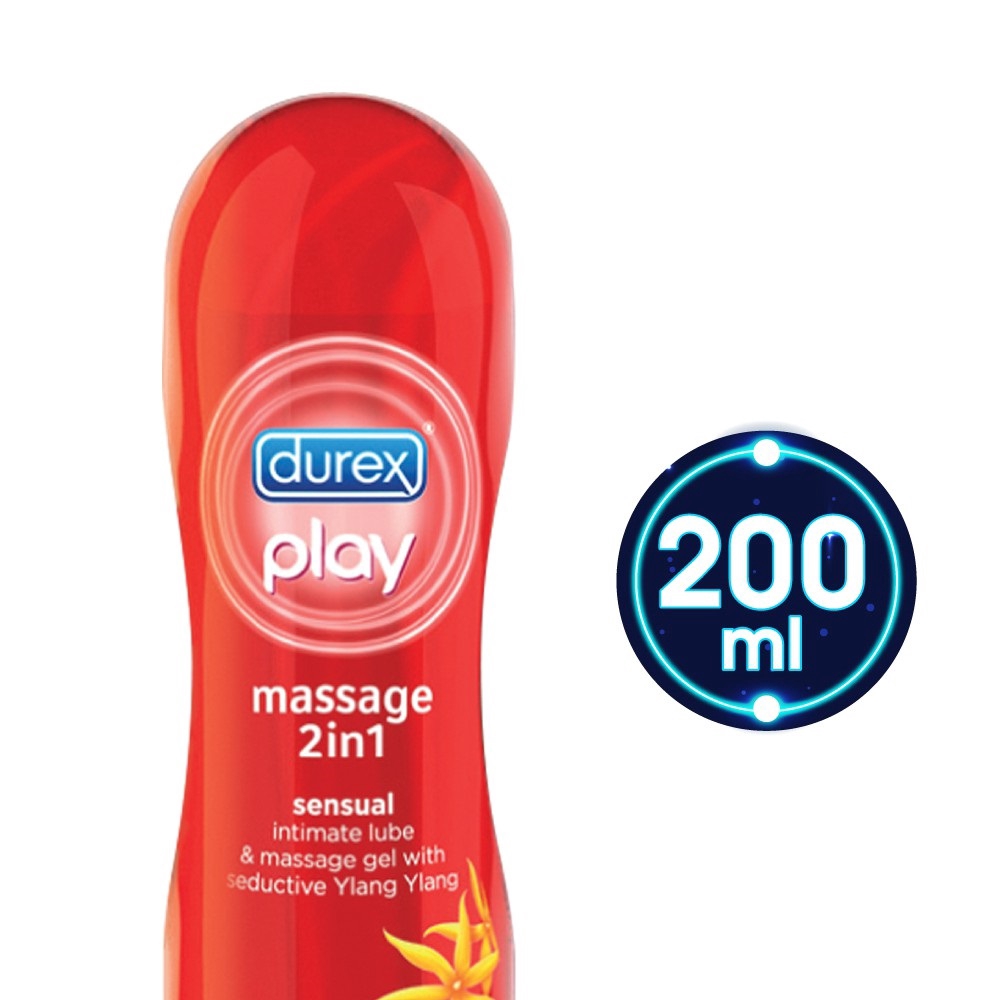 Durex Play Massage 2 In 1 With Sensual Ylang Ylang 200ml Shopee