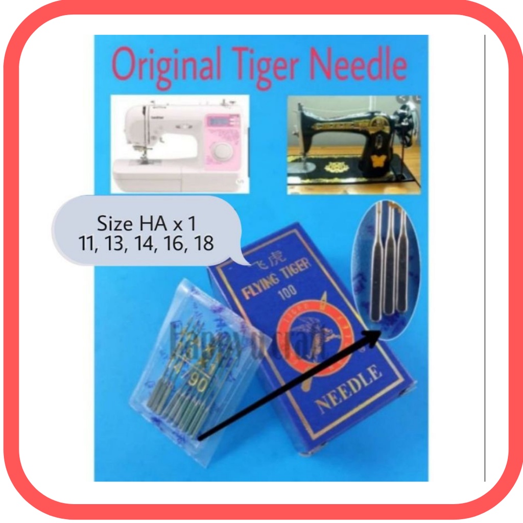 Original Flying Tiger Needle Jarum Mesin Jahit Mesin Hitam Mesin Zig Zag Mesin Portable Shopee Malaysia
