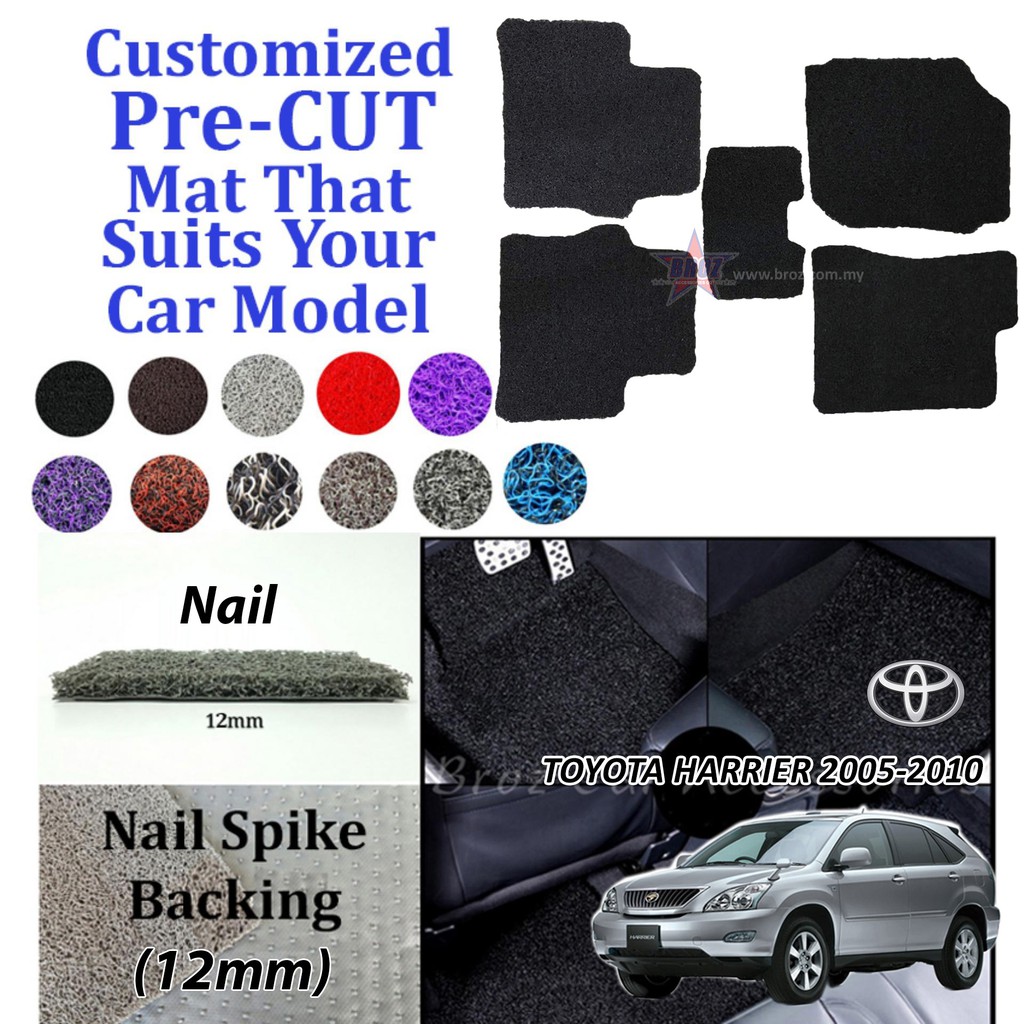 Toyota Harrier 2005 2010 12mm Nail Spike Customized Pre Cut