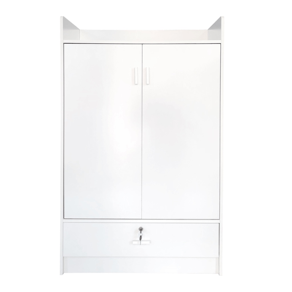 [SPACE SAVING STORAGE]2 DOOR WARDROBE WITH DRAWER/ ALMALI BAJU/ BIG ...