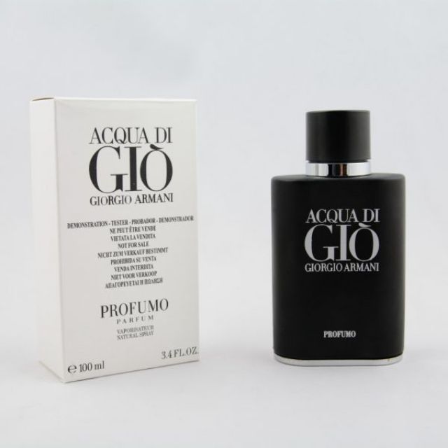 armani acqua di gio profumo tester
