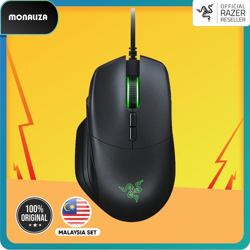 Razer Basilisk Ergonomic Fps Gaming Mouse Shopee Malaysia