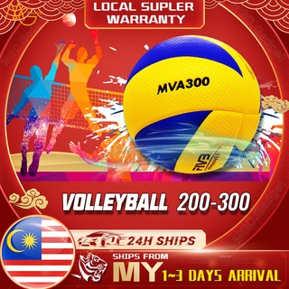 Volleyball Ball Mikasa Mva200 Mva300 Bola Tampar Soft Leather Size 5 Volley Ball Match Training with Ball Needle Bag 排球