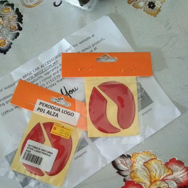 PERODUA ALZA AXIA VIVA BEZZA KELISA MYVI Red Front Rear 