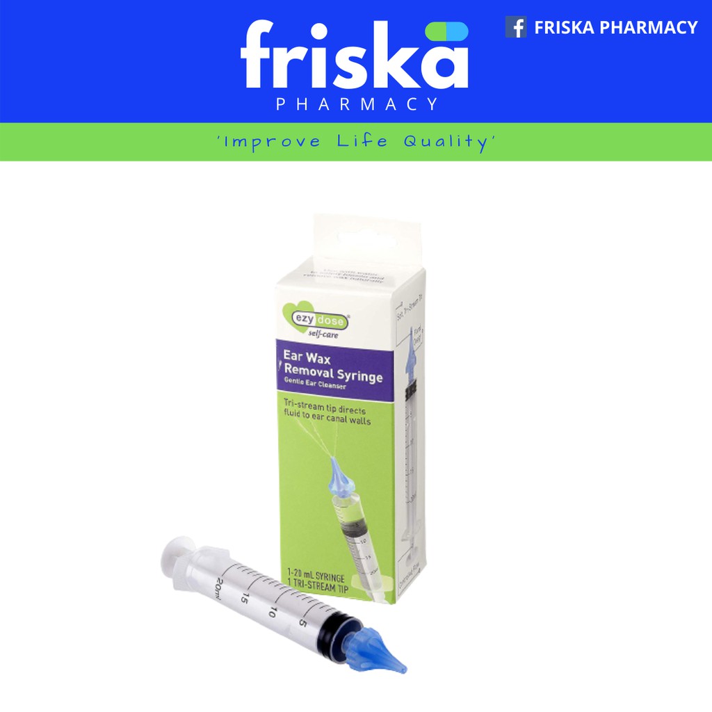 Ezydose Ear Wax Removal Syringe with Tristream Tip Shopee Malaysia