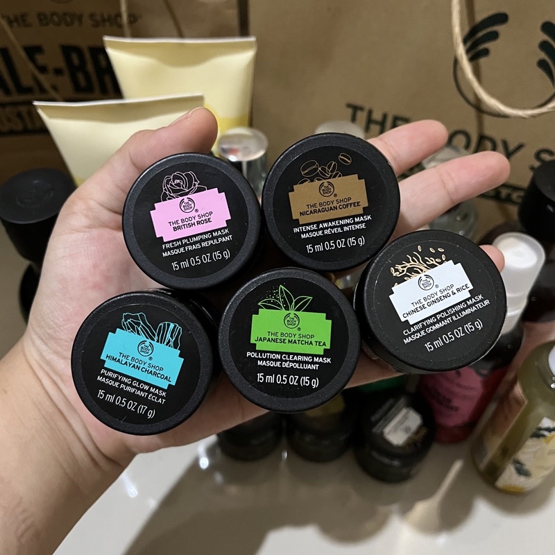 Tbs The Body Shop Face Mask 15ml Shopee Malaysia