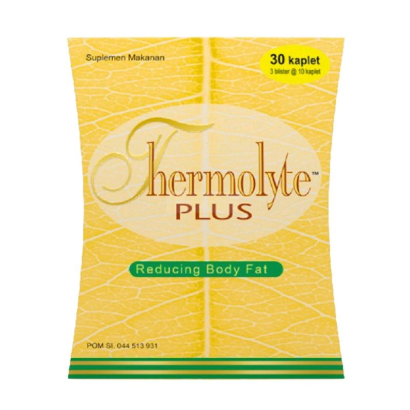 Thermolyte PLUS NATURAL THERMOGENIC HERBAL COMPLEX Contents 30 Caplets