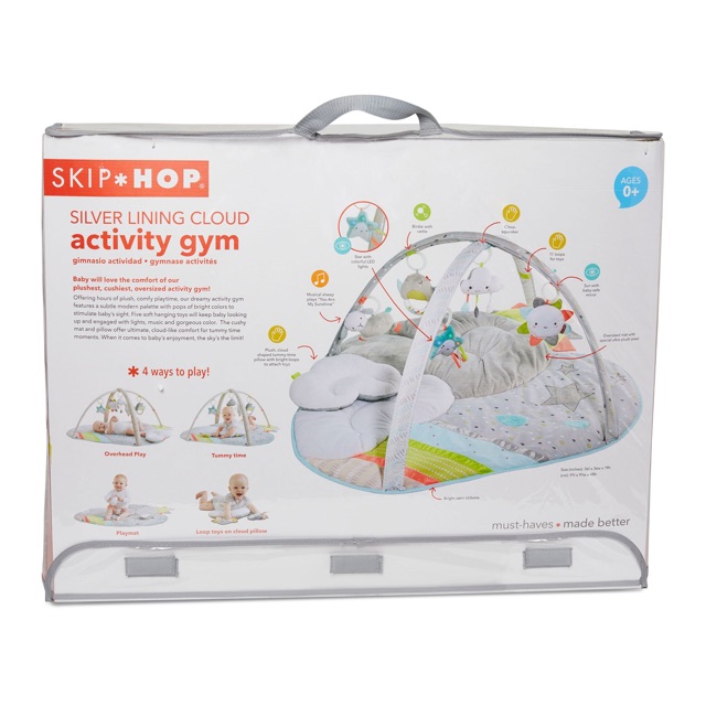 silver lining cloud activity gym