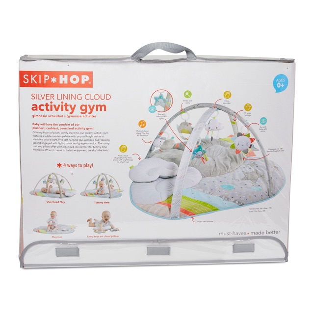 skip hop cloud activity gym