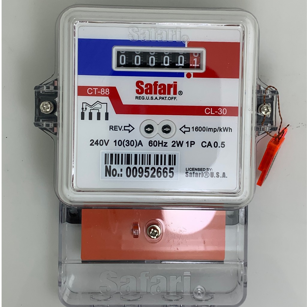 KWH METER KILOWATT SINGLE PHASE (SAFARI) Shopee Malaysia