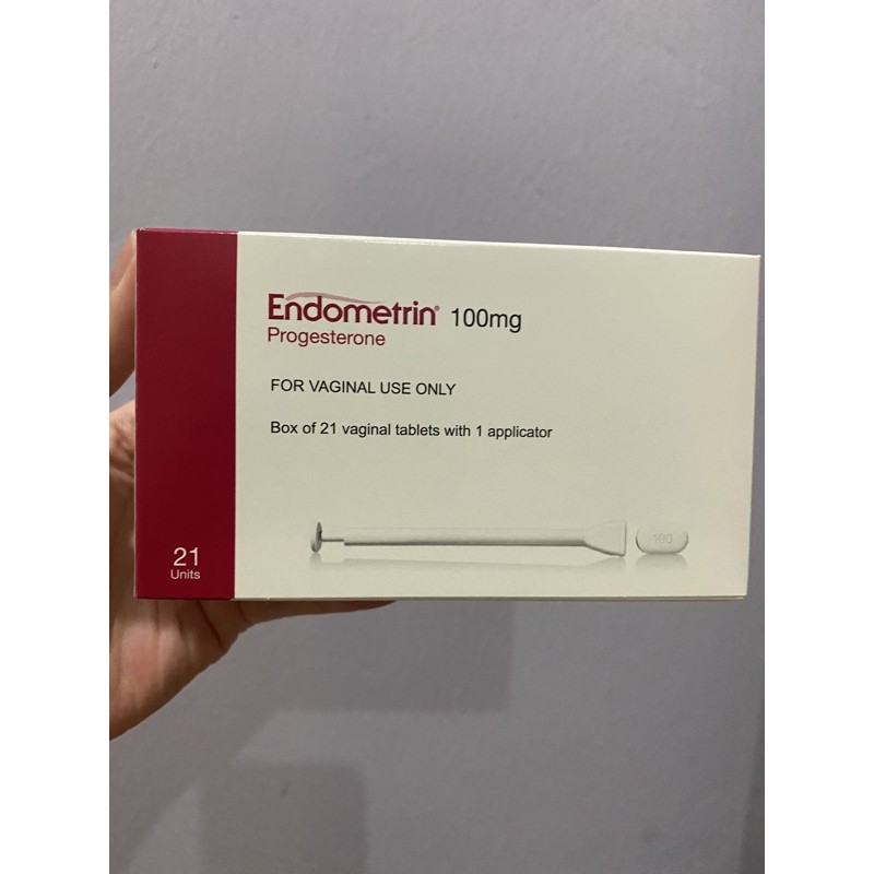 Endometrin 100mg Pessary (Progesterone) Shopee Malaysia
