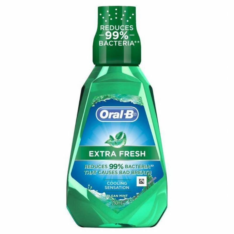 V9Uk OralB Deep Clean 7 Benefits 3D White Mouthwash (singletwin) Shopee Malaysia
