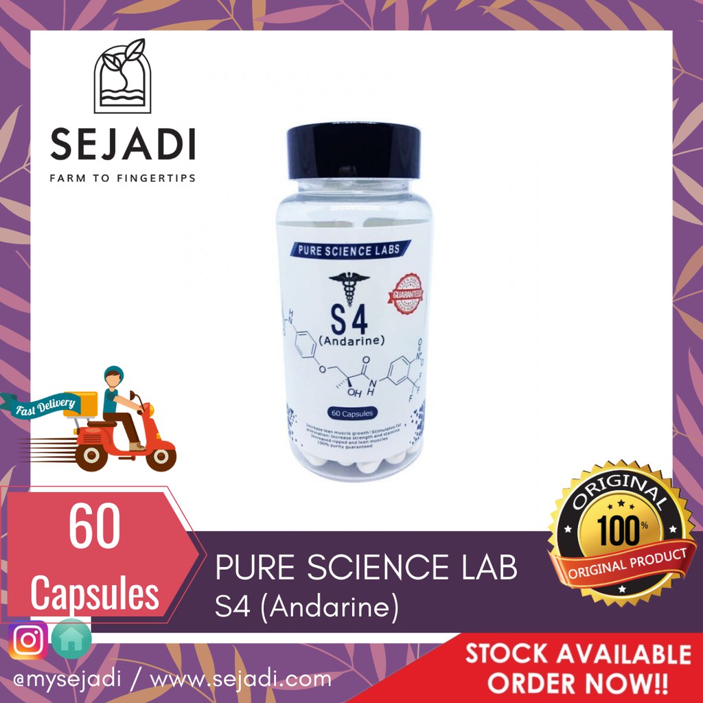 Pure Science Lab S4 For Fat Burning Fat Loss Weight Loss Workout Gym 60 Capsules Shopee Malaysia