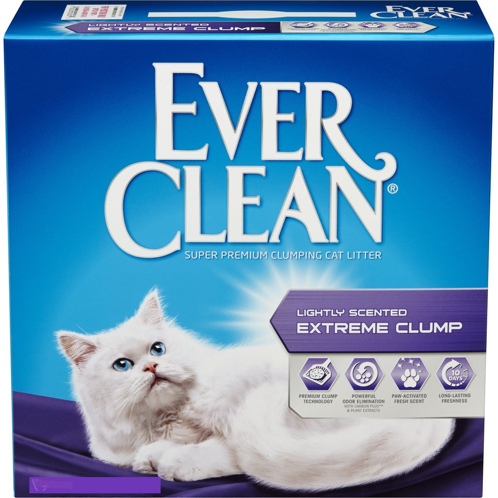 EverClean Super Premium Cat Litter Lightly Scented Extreme Clump 11.3kg