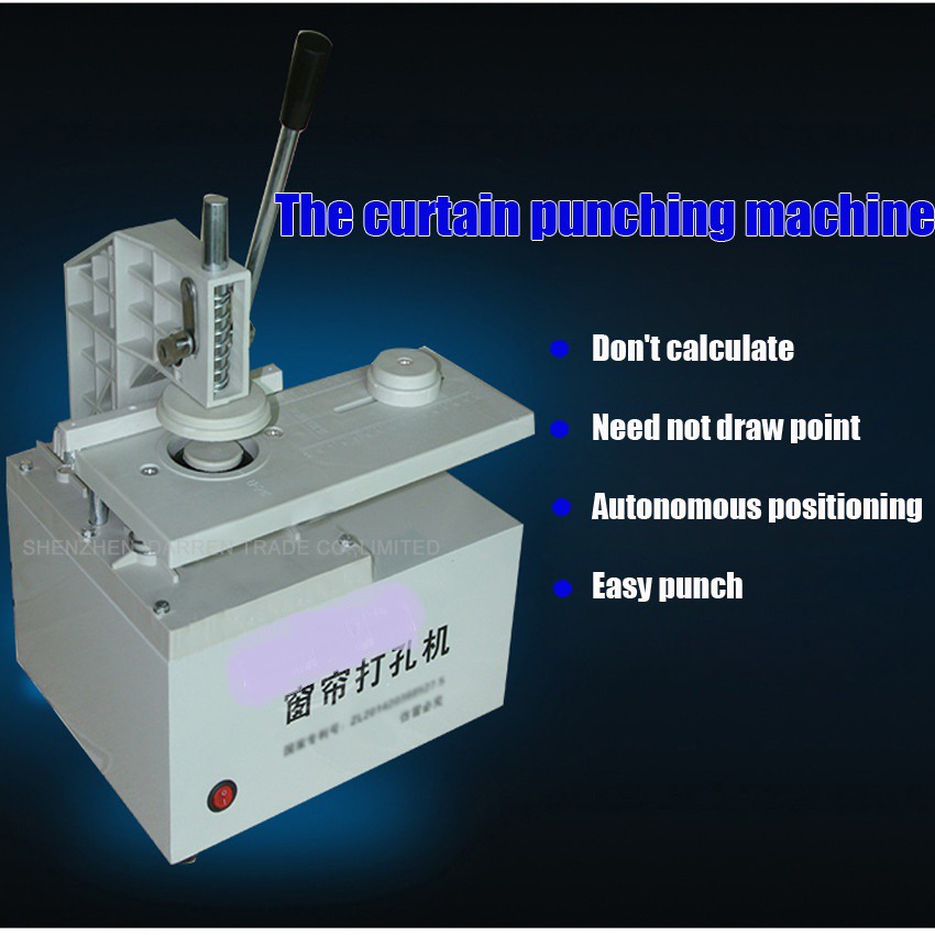 Electric Curtain Eyelet Punch Machine Punching Curtain Hole Punch Maker