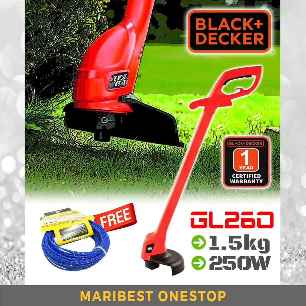 black and decker grass trimmer