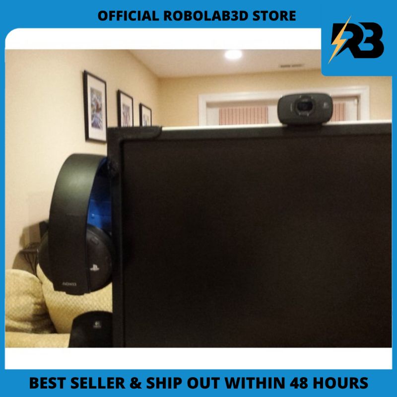 Monitor Side Headphone Hanger/Mount Shopee Malaysia