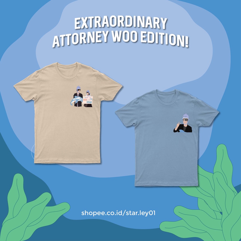 Extraordinary Attorney Woo TShirt Dolphin Edition Shopee Malaysia