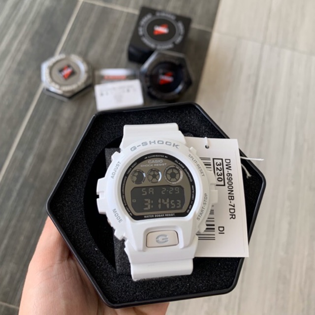 eminem g shock watch white