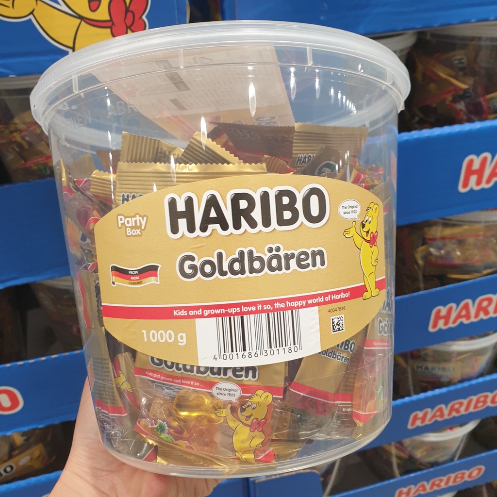 HARIBO Jelly (goldbaren-flavored Jelly, Mega Party Jelly) 1 Kg | Shopee ...