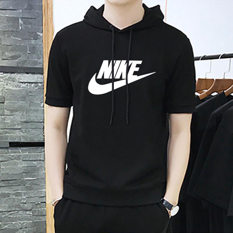 nike hooded t shirt