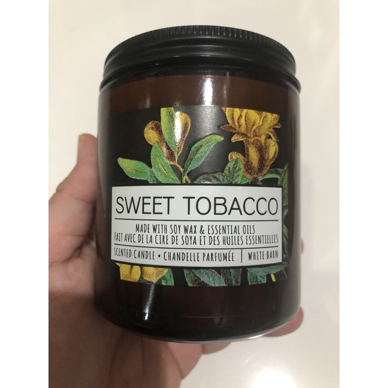 bath and body works tobacco candle