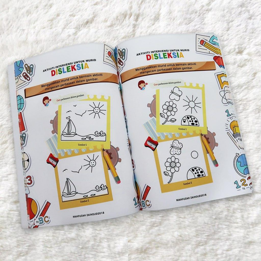 Intervensi Terapi Carakerja Untuk Murid Disleksia Buku Mahfuzah Zainol Occupational Therapy Pendidikan Khas Shopee Malaysia