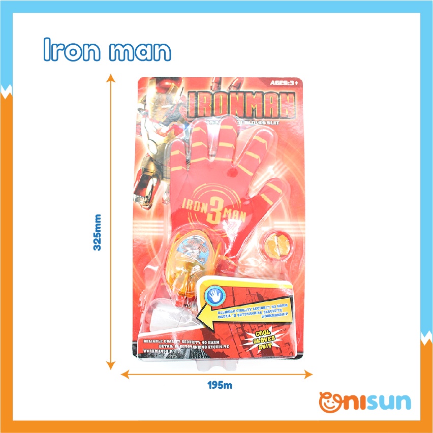Children Fun Cartoon Super Hero Gloves 