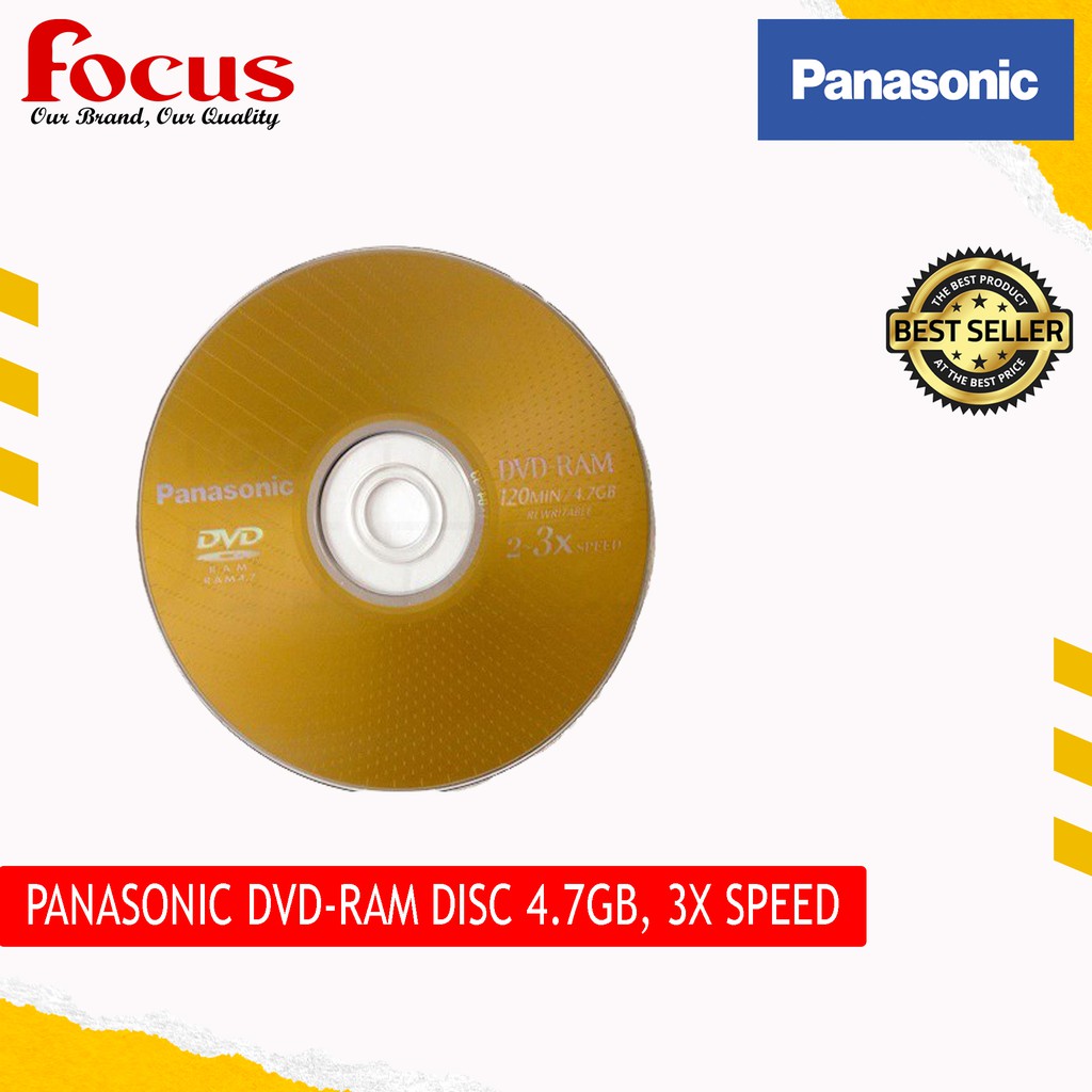 Panasonic Dvd Ram Recording Disc