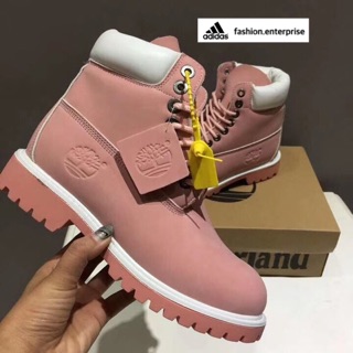 all pink timberland boots