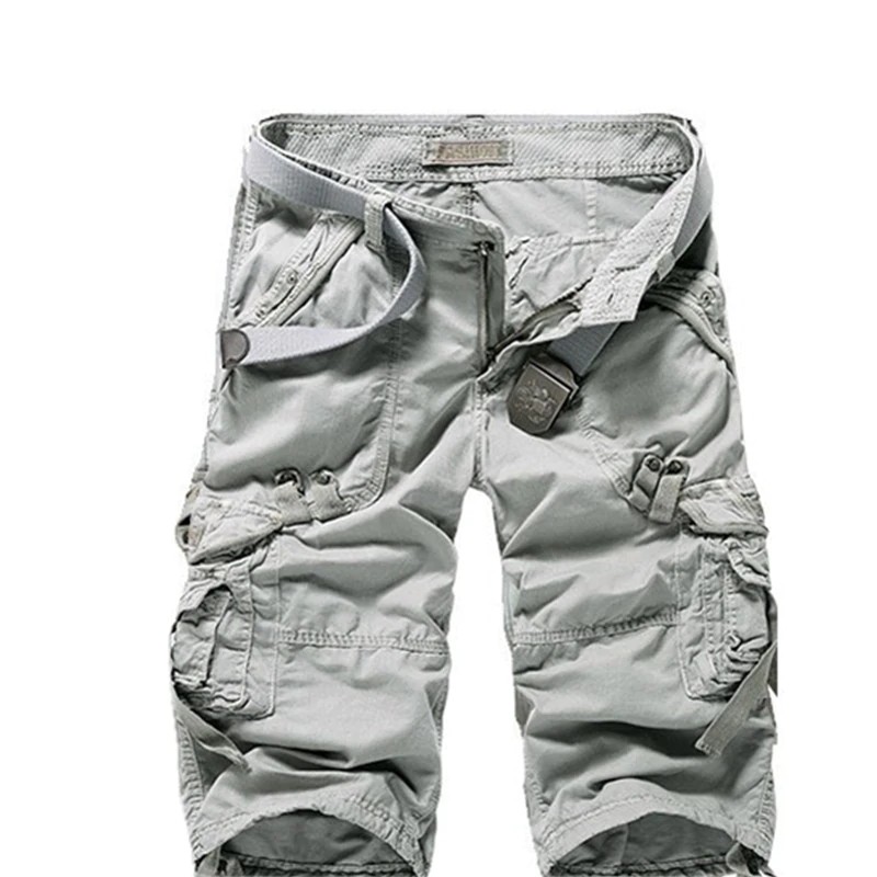 3 quarter cargo pants mens