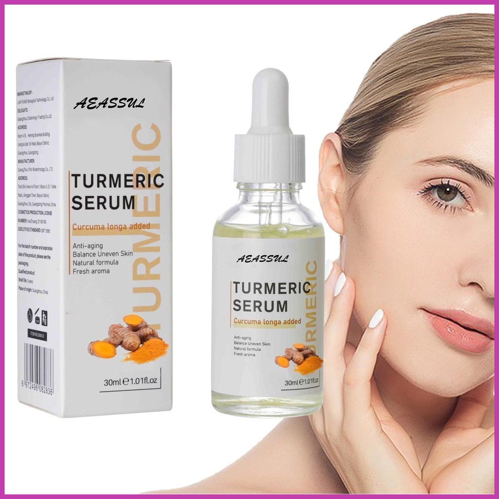 Turmeric Serums Deep Moisture Serums for Face Acnes Bright Skin Dark