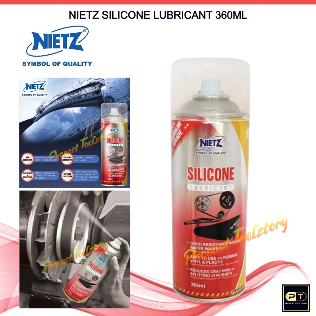 NIETZ SILICONE LUBRICANT 360ML Shopee Malaysia