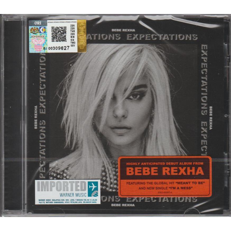 Bebe Rexha Expectations Imported Cd Shopee Malaysia