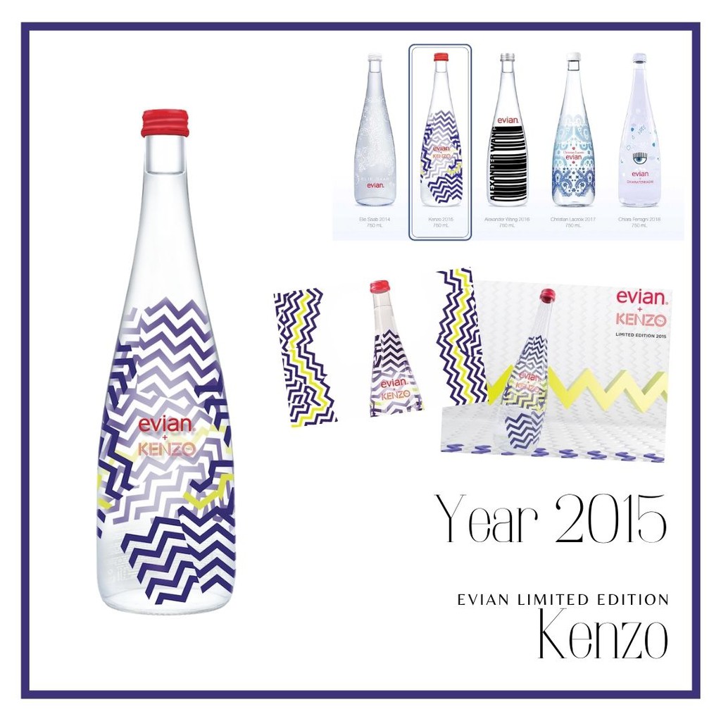 Evian Kenzo 2015 Limited Edition Shopee Malaysia