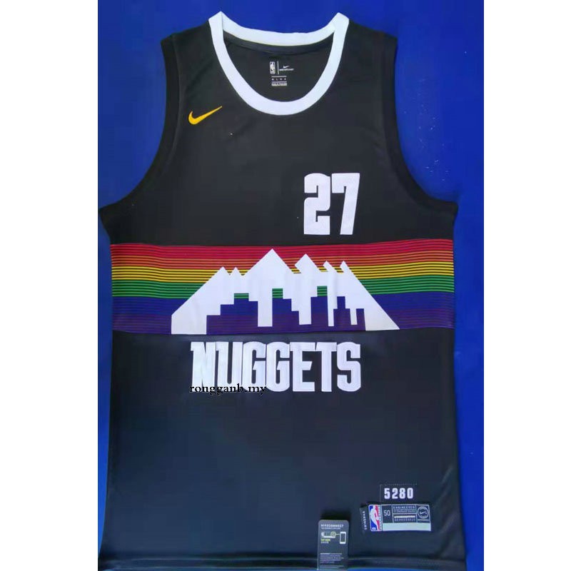 nuggets new rainbow jersey